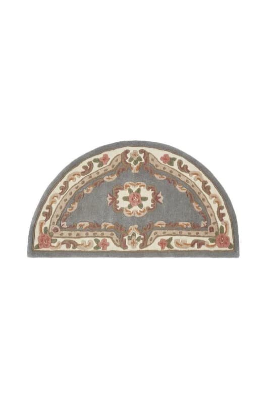 Origin 'Shensi' Rug in Grey Size: 67cm x 127cm half moon Grey Unisex 67cm x 127cm half moon