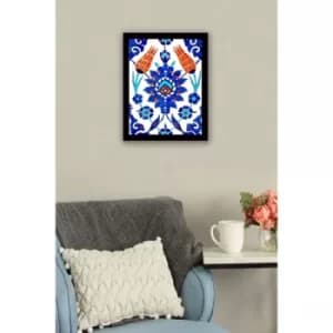 SC0160 Multicolor Decorative Framed MDF Painting