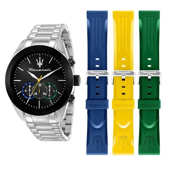 Maserati R8873612061 Traguardo Watch With Interchangeable Straps - W81251