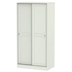 Robert Dyas Montego Ready Assembled 2-Door Sliding Wardrobe - Ash Grey