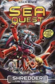 Shredder the Spider Droid by Adam Blade Book