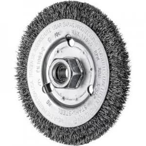 PFERD HORSE round brush uncoated 125 x 15mm wire thickness 0.3mm With thread M14 43502301