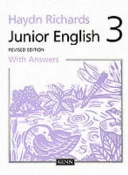 Haydn Richards Junior English Pupil Book 3 with Answers -1997 Edition Paperback