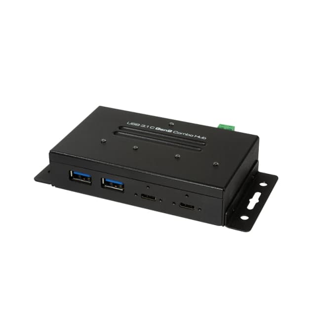 LogiLink UA0316 interface hub 10000 Mbps Black