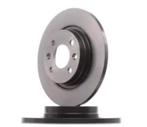 PAIR PAINTED BREMBO BRAKE DISCS 08.A268.11