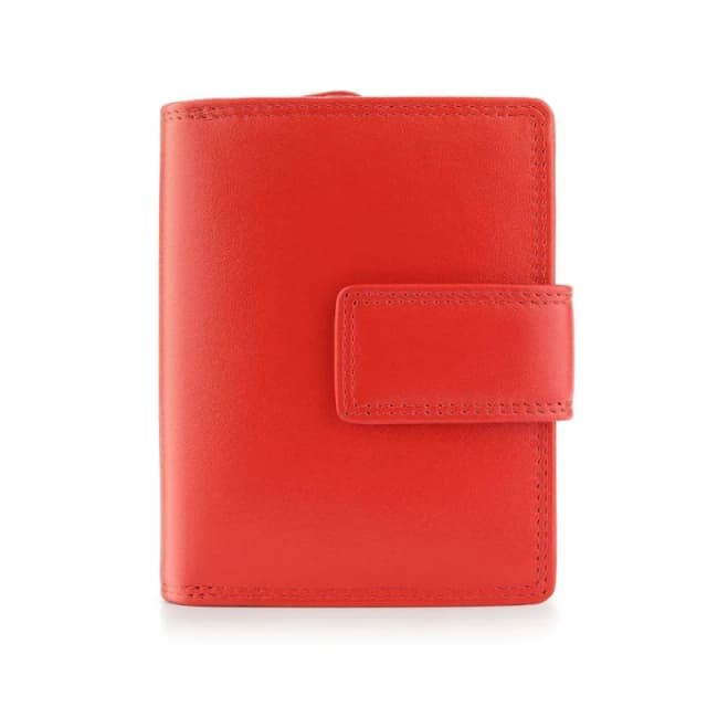 PRIMEHIDE 'Verona' Leather Coin Purse Orange