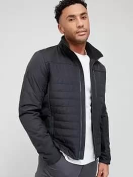 Helly Hansen Crew Insulator Water Repellent Jacket 2.0 - Ebony, Ebony, Size S, Men