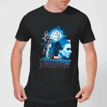 Avengers: Endgame Widow Suit Mens T-Shirt - Black - 3XL - Black