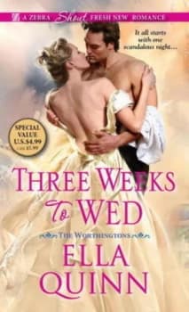 Three Weeks to Wed by Ella Quinn Paperback