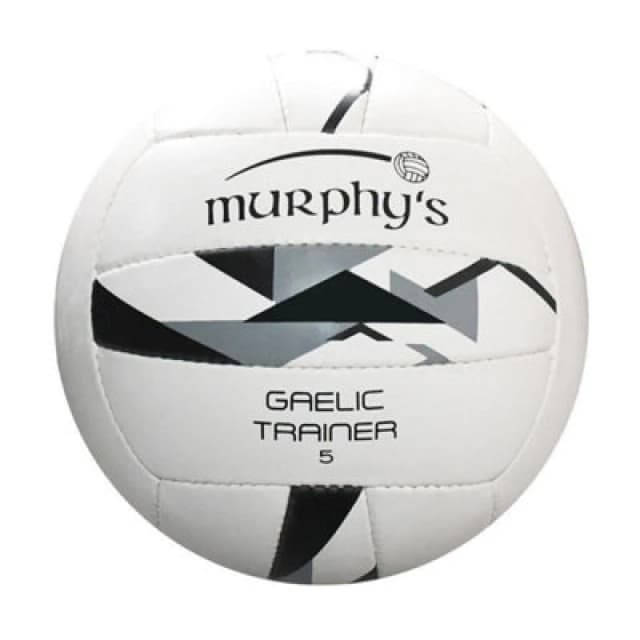 Murphys Childrens/kids Gaelic Football White/black (5)