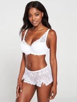 Pour Moi Flora Shorty - White, Size 10, Women