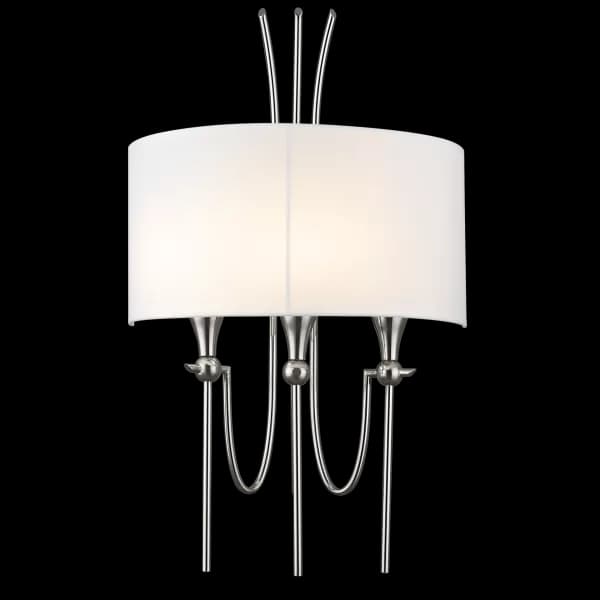 Las Vegas 3 Light Wall Lamp Nickel, E14