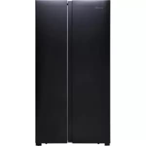 Fridgemaster MS91518FBS 516L Frost Free Non-Plumbed American Fridge Freezer