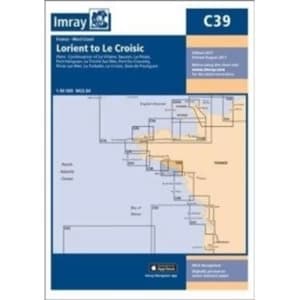 Imray Chart C39 : Lorient to Le Croisic : C39