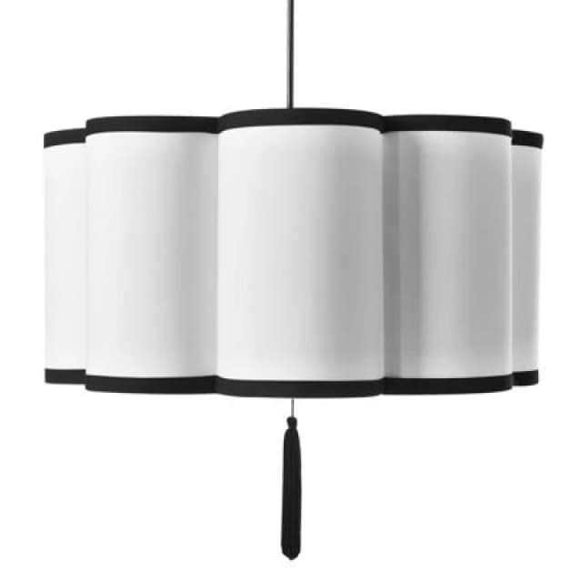 Beliani Pendant Lamp Palamar White