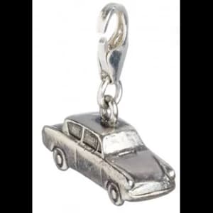 Sterling Silver Mr Weasleys Ford Anglia Flying Car Clip on Charm
