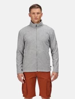 Regatta Eildon Full Zip Fleece - Grey, Size L, Men