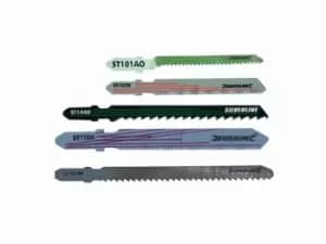 Silverline 234060 Jigsaw Blade Set 10pce Wood/Metal