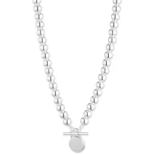 Lauren by Ralph Lauren Lauren Ralph Lauren Silver Beaded Toggle Necklace - Silver