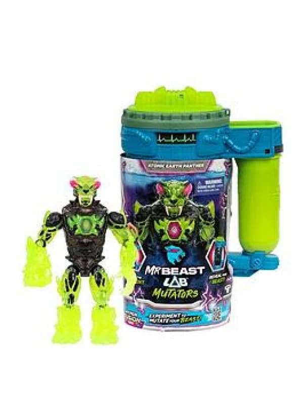 MrBeast Lab Hyper Fusion Mutators Experiment & Create The Atomic Earth Panther Add Mutation Fluid Press The Fingerprint Scanner & Reveal The Panthe