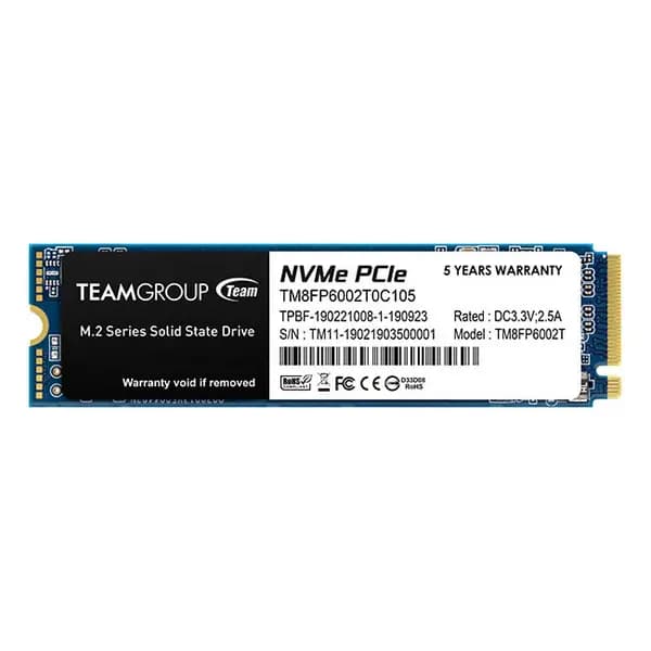 Team Team Group MP33 M.2 2 TB PCI Express 3.0 3D NAND NVMe TM8FP6002T0C101