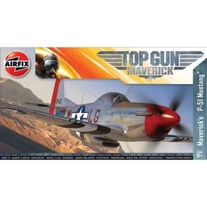 Airfix Top Gun Maverick's P-51D Mustang Model Kit