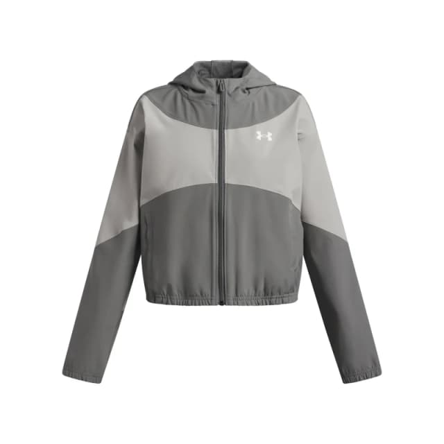 Girl's waterproof jacket Under Armour Rival Vert Female 8/10 ans