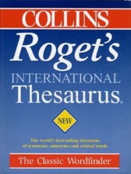 Collins Rogets International Thesaurus by Robert L Chapman Hardback