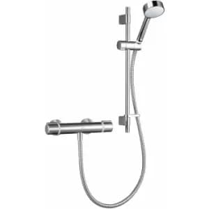 Mira Relate EV Mixer Shower Thermostatic 90mm Head Chrome Modern 2.1878.001