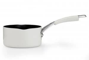 Prestige Inspire Aluminium 14cm Milk Pan - Oyster