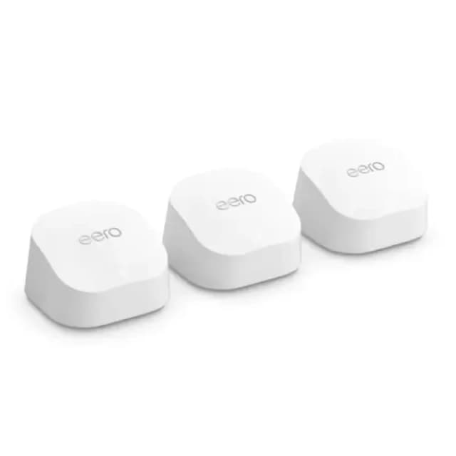 EERO eero 6+ Wireless Router 2.5 Gigabit Ethernet Dual Band (2.4 GHz / 5 GHz) White R010314
