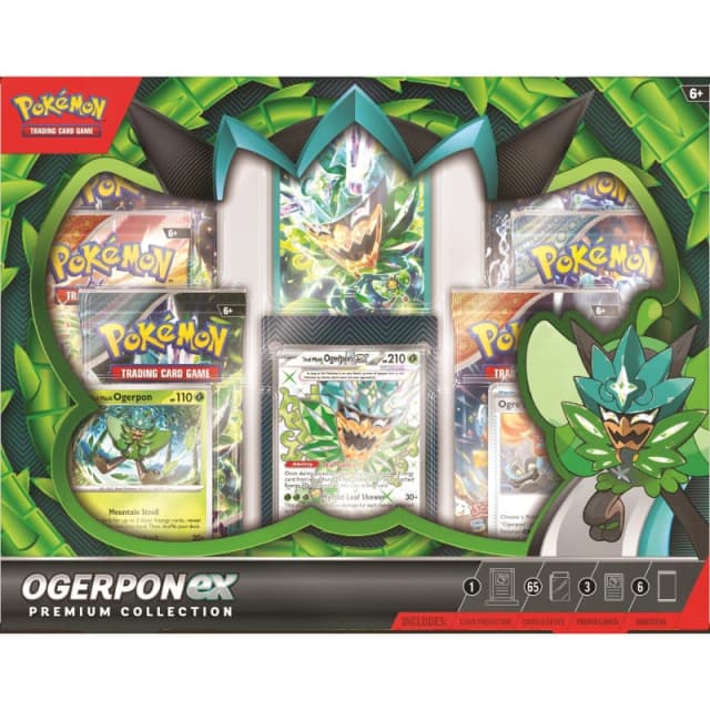 Pokemon Pokemon TCG: Ogerpon ex Premium Collection Trading Cards One Size Multi 70528199000