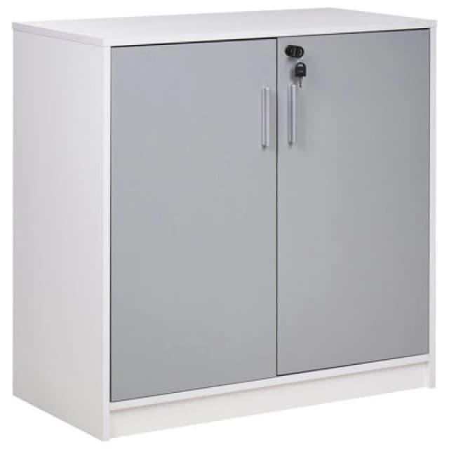 Beliani Industrial Storage Unit Zehna Light Grey