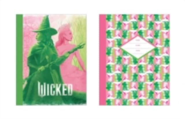 Wicked Pink & Green Composition Notebook Set (Set of 2) Paperback / softback