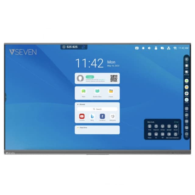 V7 75" PRO IFP ANDROID 11 DISPLAY