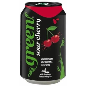 Green Green Sour Cherryade - 330ml x 24 - 703994