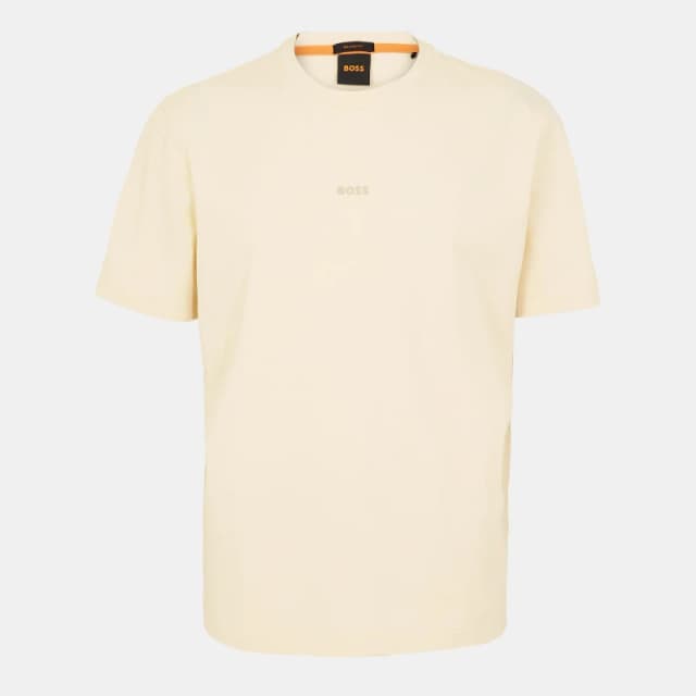 Boss Mens Oversized T-Shirt Open Yellow male S