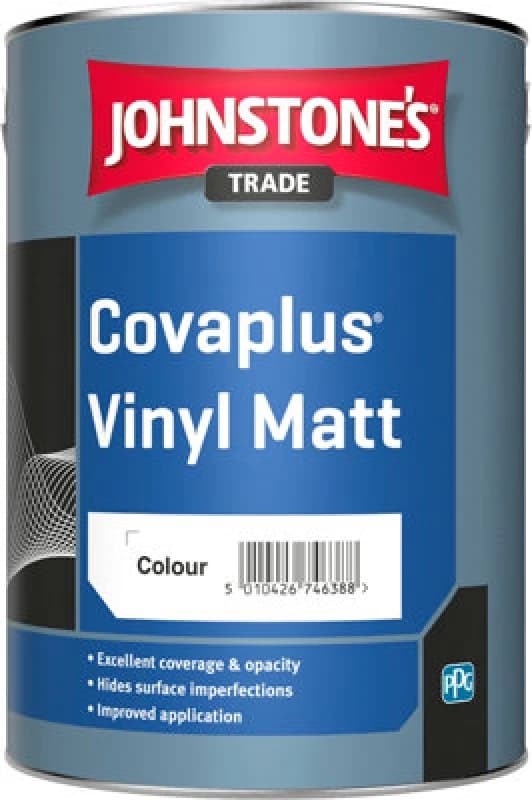 Johnstones Trade Covaplus Matt Black 2.5L