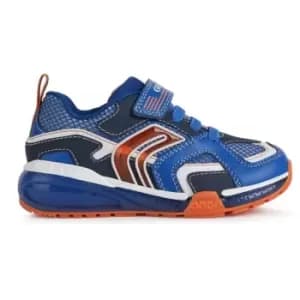 Geox Bayonyc Light Up Trainers - Blue