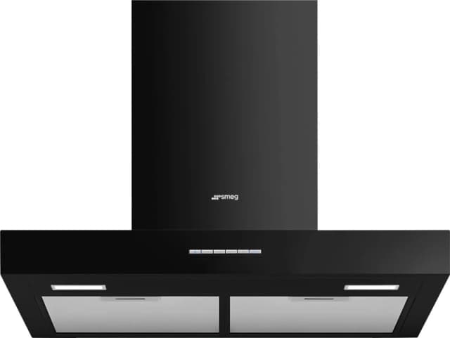 Smeg Universal KBT600BL 60cm Chimney Cooker Hood - Black