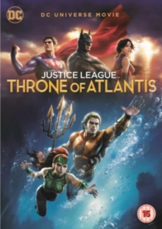 Justice League: Throne of Atlantis DVD