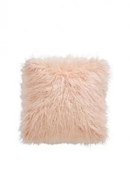 Tess Daly Faux Mongolian Cushion