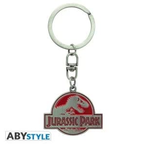 Jurassic Park - Metal Logo Metal Keychain
