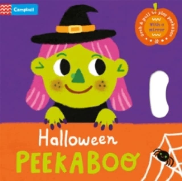 Halloween Peekaboo : With grab-and-pull pages and a mirror Board book