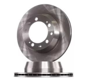 RIDEX Brake disc Rear Axle 82B1236 Brake rotor,Brake discs PORSCHE,944,924 Coupe,928 Coupe