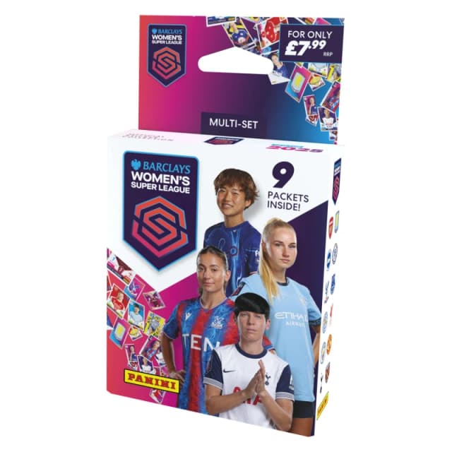 Panini Barclays Womens Super League 2024/2025 Multiset Sticker Collection Multi