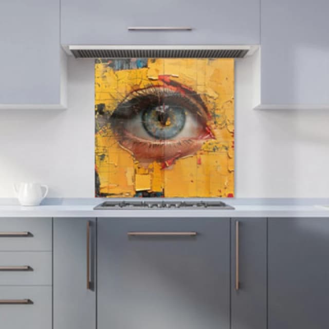 Warren Reed - Designer Autumn Forest Tea Towel in Brown Brown Unisex