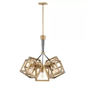Hinkley Fredrick Ramond Ensemble 5 Light Pendant Brushed Bronze