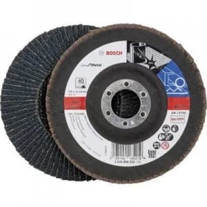 Bosch Accessories 2608606922 Compartments grinding wheel Diameter 125mm Inside diameter 22.23mm Grain 40