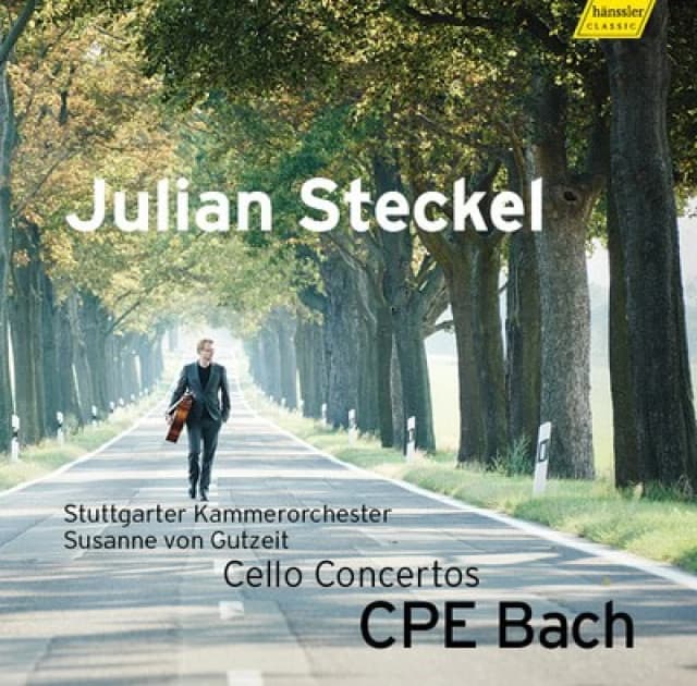 Julian Steckel - Julian Steckel: C.P.E. Bach: Cello Concertos CD Album - Used